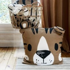 Housse De Couette Et Une Taie Enfant Coton (140 Cm) Diego Marron -Meubles Pour Enfants parure de lit housse de couette 1 taie d oreiller coton imprim 140 x 200 cm diego 121933 1666077862