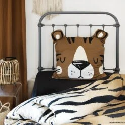 Housse De Couette Et Une Taie Enfant Coton (140 Cm) Diego Marron -Meubles Pour Enfants parure de lit housse de couette 1 taie d oreiller coton imprim 140 x 200 cm diego 121933 1666077910