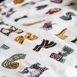 Housse De Couette Et Une Taie Enfant Coton (140 Cm) Farandole Multicolore -Meubles Pour Enfants parure de lit housse de couette 1 taie d oreiller coton imprim 140 x 200 cm farandole 121927 1666079233