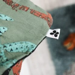 Housse De Couette Et Une Taie Enfant Coton Supérieur (140 Cm) Trias Multicolore -Meubles Pour Enfants parure de lit housse de couette 1 taie d oreiller coton imprim a a 140 x 200 cm trias 100066 1623402544