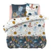 Housse De Couette Et Deux Taies Enfant Coton (240 Cm) Octopia Multicolore -Meubles Pour Enfants parure de lit housse de couette 2 taies d oreiller 200 x 200 cm coton imprim octopia 131402 1695130498 corr