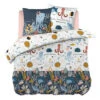 Housse De Couette Et Deux Taies Enfant Coton (200 Cm) Octopia Multicolore -Meubles Pour Enfants parure de lit housse de couette 2 taies d oreiller 240 x 220 cm coton imprim octopia 131408 1695130474 corr