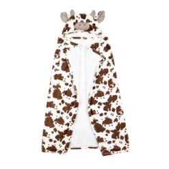 Plaid à Capuche Enfant Lise Marron