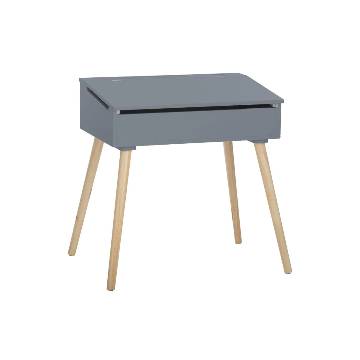 Pupitre enfant Simpleo Gris Pupitre Enfant Simpleo Gris -Meubles Pour Enfants pupitre simple gris 71829 1