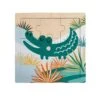 Puzzle Bois Enfant 9 Pièces Croco Vert -Meubles Pour Enfants puzzle bois 9p singecroco 2ass dim 15x0 8xh15cm 130872 1690876891