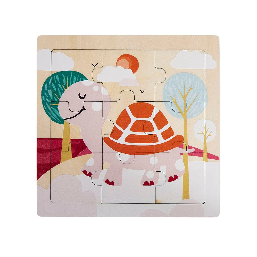 Puzzle bois enfant 9 pièces Tortue Multicolore Puzzle Bois Enfant 9 Pièces Tortue Multicolore -Meubles Pour Enfants puzzle bois 9p tortuetigr 2ass dim 15x0 8xh15cm 130874 1690877017