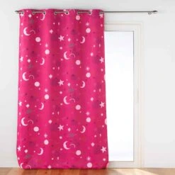 Rideau Occultant Enfant (140 X 260 Cm) Moonlight Rose Fuchsia 4 Rideau Occultant Enfant (140 X 260 Cm) Moonlight Rose Fuchsia -Meubles Pour Enfants rideau occultant 140 x 260 cm moonlight rose fuchsia 118249 1662623324