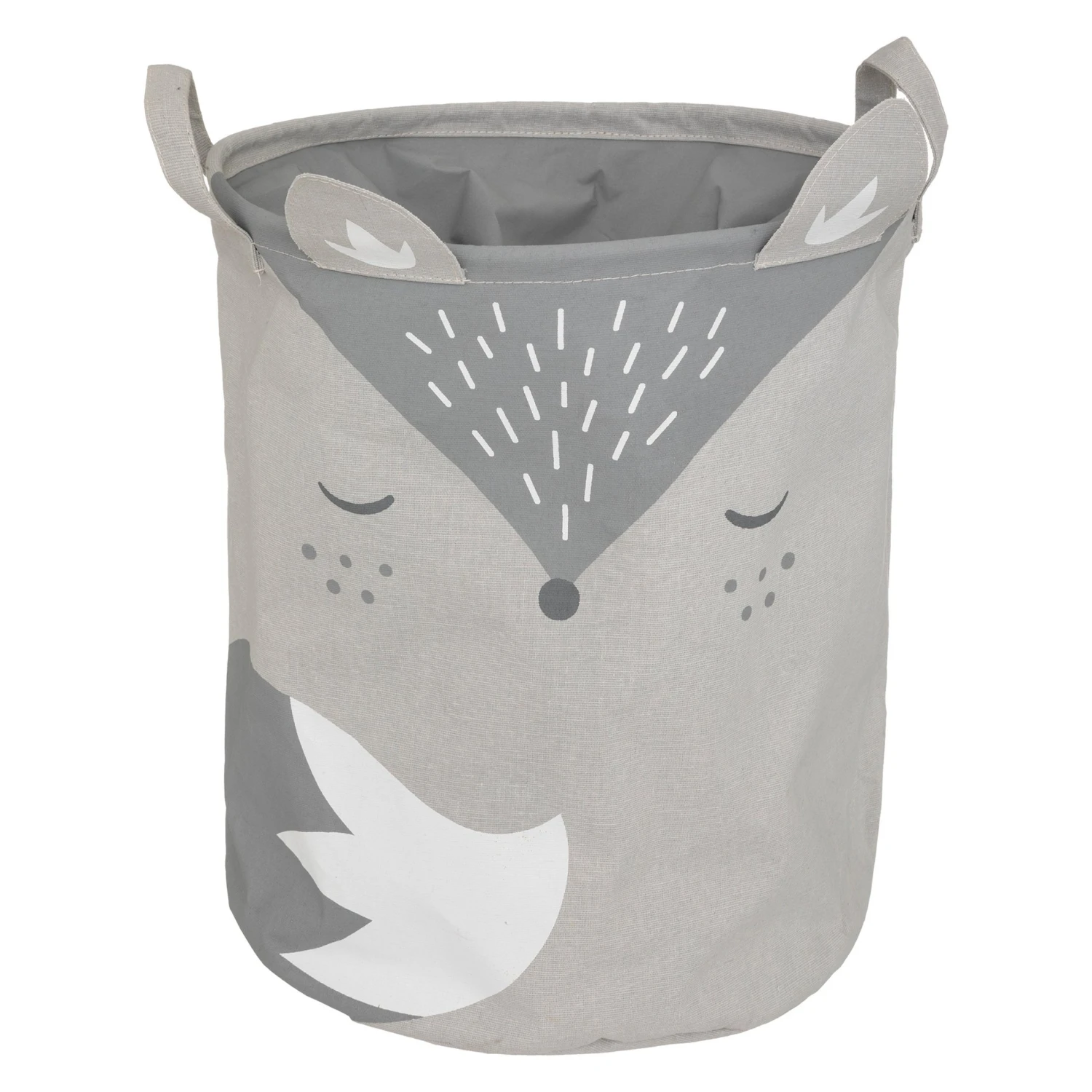 Panier à jouets Renard Gris Panier à Jouets Renard Gris -Meubles Pour Enfants sac rangement renard d32 119629 1657117990