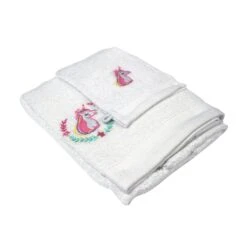 Serviette Et Gant De Toilette Zoélie Blanc