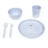 Coffret Repas 5 Pièces Hiver Bleu -Meubles Pour Enfants set repas 5p recycle hiver 130736 1690548569