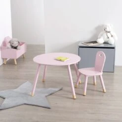 Table Enfant Douceur Rose