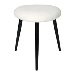 Tabouret Enfant Bouclette Blanc