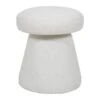 Tabouret Enfant Flora Blanc -Meubles Pour Enfants tabouret bouclette blc flora dim d38xh42cm 127548 1677751807