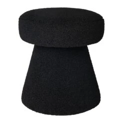 Tabouret Enfant Flora Noir