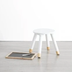 Tabouret Enfant Douceur Blanc