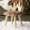 Tabouret Enfant Cerf Marron -Meubles Pour Enfants tabouret enfant cerf marron 111896 1680168824