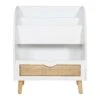 Bibliothèque Enfant Cannage César Blanche -Meubles Pour Enfants tag re bs cannage c sar blanc dim 60x32xh72cm 127553 1677751288