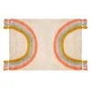 Tapis Coton Enfant (150 Cm) Arc En Ciel Multicolore
