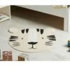 Tapis Coton Enfant (90 Cm) Tigrou Beige -Meubles Pour Enfants tapis coton noir blanc 80x90 dim 80x1xh90cm 130930 1690812745