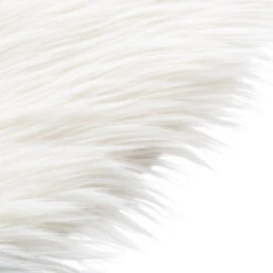 Tapis Fausse Fourrure (150 Cm) Oslo Ivoire -Meubles Pour Enfants tapis four oslo ivoire 90x150 72083 2