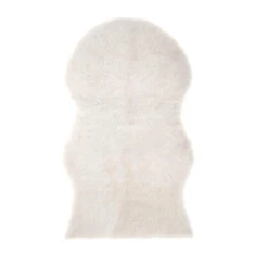 Tapis Fausse Fourrure (150 Cm) Oslo Ivoire -Meubles Pour Enfants tapis four oslo ivoire 90x150 72083