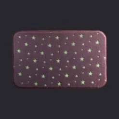Tapis Phosphorescent (80 Cm) Fluo Night Rose -Meubles Pour Enfants tapis rectangle 50 x 80 cm flanelle unie phosphorescente fluo night rose 106079 1627372957