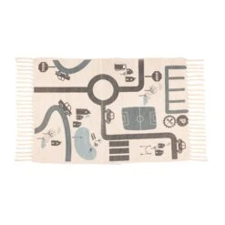 Tapis (150 Cm) Route Ecru