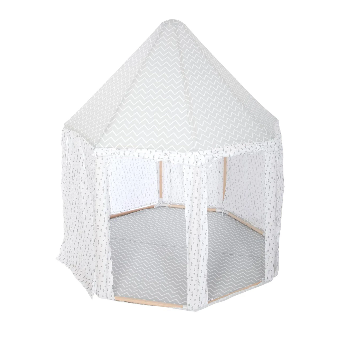 Tente Yurt enfant Grise Tente Yurt Enfant Grise -Meubles Pour Enfants tente yourte gris 64577 1