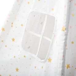 Tipi Enfant Starla Blanc -Meubles Pour Enfants tipi 5 pieds h 160 cm dore 68163 2