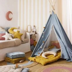 Tipi Enfant Wapi Bleu -Meubles Pour Enfants tipi enfant wapi bleu 126564 1675421016