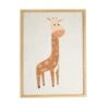 Toile Murale Enfant Girafe Jaune -Meubles Pour Enfants toile enc bambi 30x40 2ass dim 30xh40cm 130904 1690873155