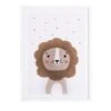 Toile Murale Enfant Lion Marron -Meubles Pour Enfants toile murale enfant lion marron 127480 1680076217