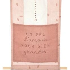 Toise Murale Campagne Rose -Meubles Pour Enfants toise campagne pochette 118915 1657531063