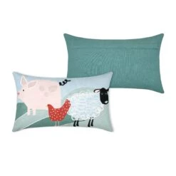 Coussin Rectangulaire Enfant Tom Vert -Meubles Pour Enfants tom coussin 30x50 vert 129885 1688715916