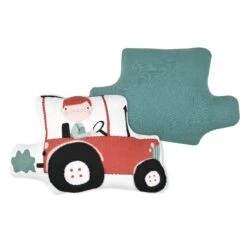 Coussin Tracteur Enfant Tom Multicolore -Meubles Pour Enfants tom coussin tracteur 40x28cm multicolore 129887 1688715239