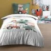 Housse De Couette Et Une Taie Coton (140 Cm) Tom Multicolore -Meubles Pour Enfants tom hc 140x200 1t63x63 multicolore 129993 1688557336