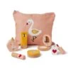 Trousse Maquillage En Bois Cygne Rose -Meubles Pour Enfants trousse maquillage bois dim 22x0 6xh13cm 130919 1690813318