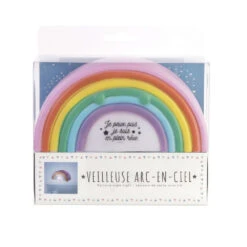 Veilleuse Arc-en-ciel Multicolore -Meubles Pour Enfants veilleuse arc en ciel 7x4x14cm m12 67286 2