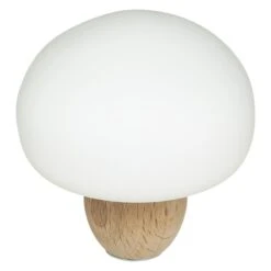 Veilleuse Champignon Blanche