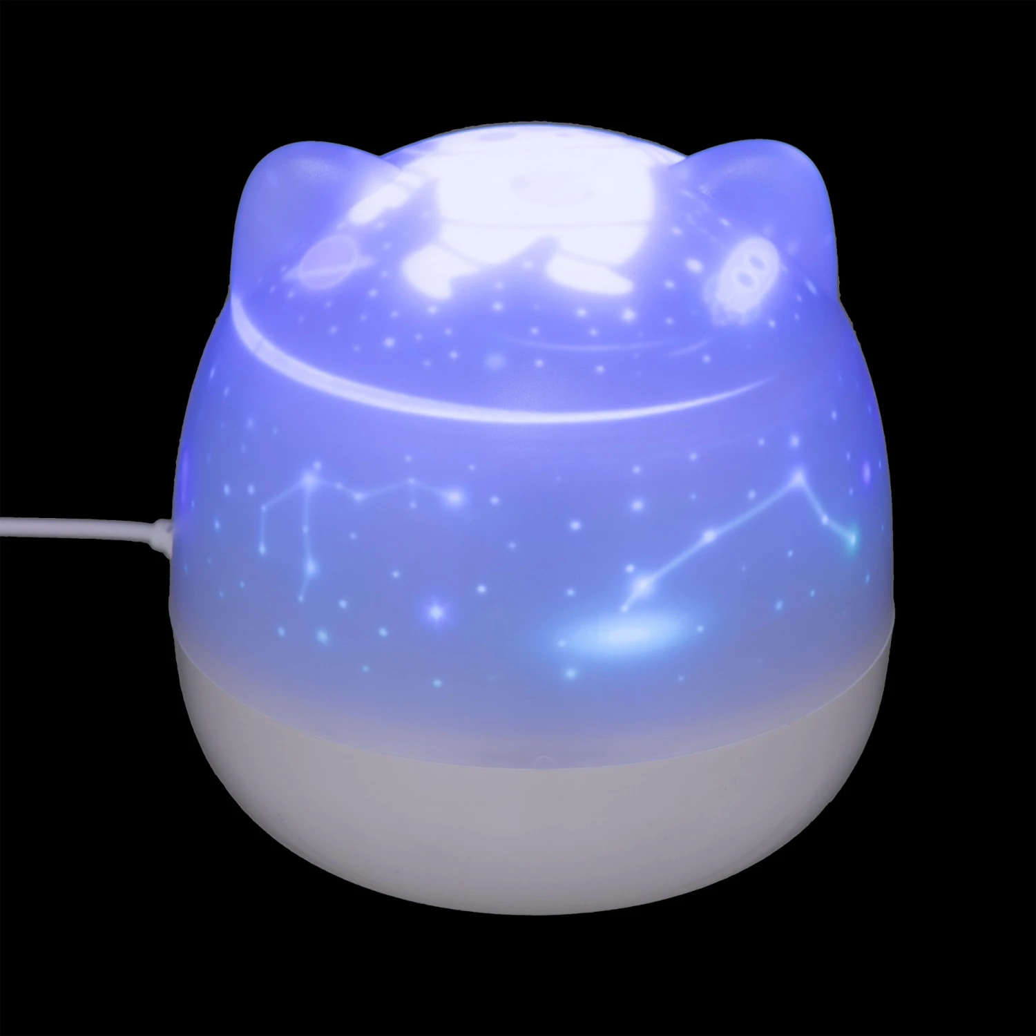 Veuilleuse rotative Chat Blanche Veuilleuse Rotative Chat Blanche -Meubles Pour Enfants veilleuse rotative chat 119665 1657526877