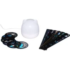 Veuilleuse Rotative Chat Blanche 6 Veuilleuse Rotative Chat Blanche -Meubles Pour Enfants veilleuse rotative chat 119665 1657526887