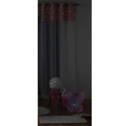 Voilage Phosphorescent Enfant (140 X 280 Cm) Moonlight Rose -Meubles Pour Enfants voilage phosphorescent 140 x 280 cm moonlight rose 118000 1660200775