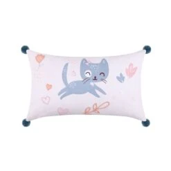 Coussin Rectangulaire Enfant (50 Cm) Zoeline Gris Souris -Meubles Pour Enfants zoeline coussin 30x50 souris 125328 1672754613
